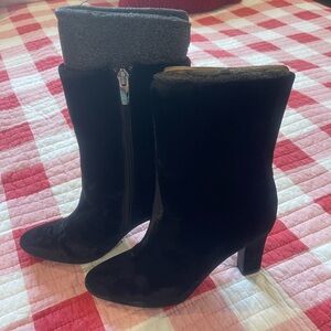 Ralph Lauren Black Heeled Boots
